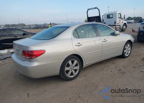 2005 Lexus Es 330 from USA, damaged, VIN JTHBA30G555085642